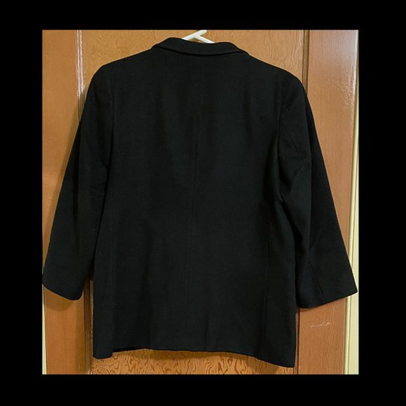 Vintage LL Bean Wool/Cashmere Women's Blazer - Picture 2 of 4